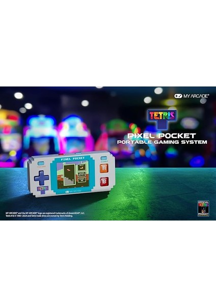 Arcade Pıxel Pocket Tetrıs Retro Konsol 11 Oyun fırsatları