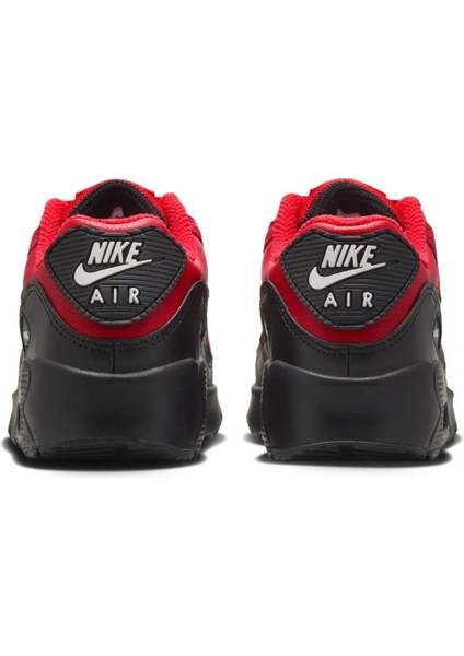 Air Max 90 Se Gs Unisex Kırmızı Sneaker Deri Ayakkabı - IF2623-600 indirimleri