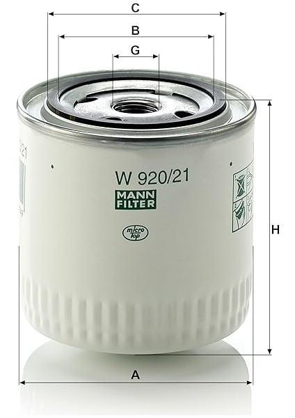 W 920/21 Yağ Filtresi (Tofaş) fiyatları