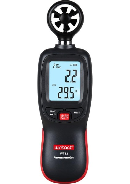 WT82 Dijital Anemometre Hava Hız Ölçer
