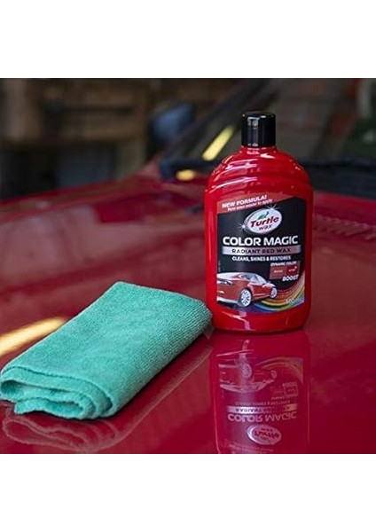 Turtle Wax Renkli Cila Kırmızı + Ince Çizik Giderici Pasta 100 ml fiyatları