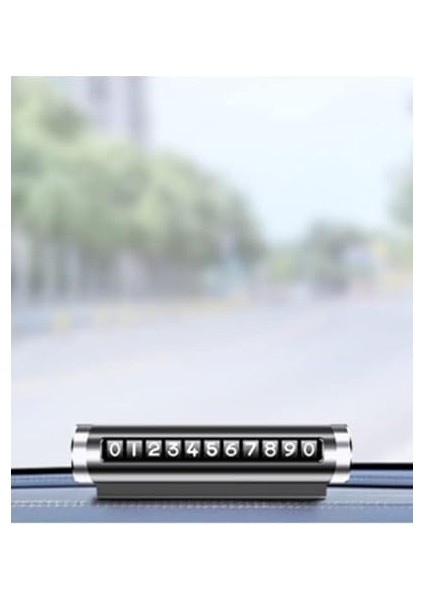 Çevirmeli Ayarlı Torpido Üstü Silindir Numaratör, Telefon Numarası Gösterici, Pratik ve Şık Tasarım, Kolay Kullanım fırsatları