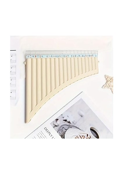 18 Pan Flüt Panflütler C Tuşu Panflütler Lı Yeni Başlayanlar Için Öğrenciler Beyaz Kapalı Ikinci Nesil modelleri