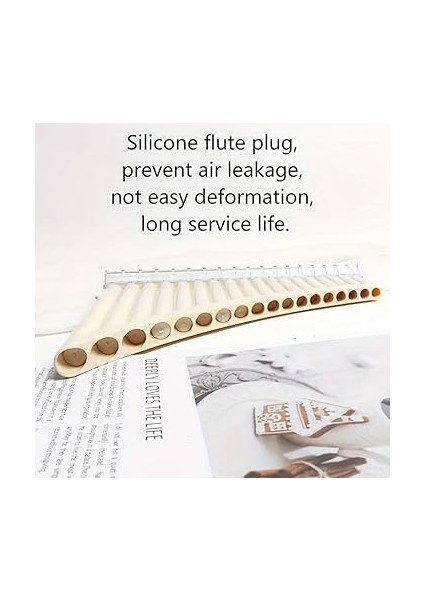 18 Pan Flüt Panflütler C Tuşu Panflütler Lı Yeni Başlayanlar Için Öğrenciler Beyaz Kapalı Ikinci Nesil fırsatları