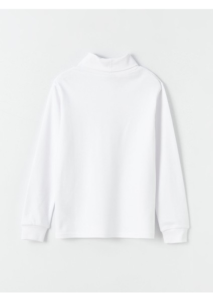 Yeni Sezon Balıkçı Yaka Basic Uzun Kollu Erkek Çocuk Tişört fiyatları