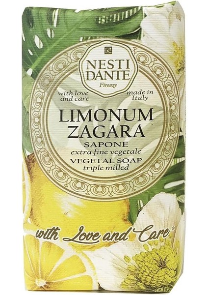 Love And Care Katı Sabun 250 gr (Limonum Zagara Citrus)
