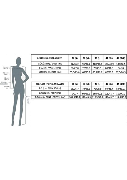 Inci Düğmeli Broş Detaylı Pileli Ceket ve Boru Paça Pantolon Takım - Şık Kadın Takım Elbise