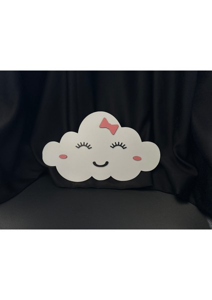 LED Işıklı Çocuk Odası Duvar Dekorasyon – Gülen Bulut – Kız Çocukları Için indirimleri