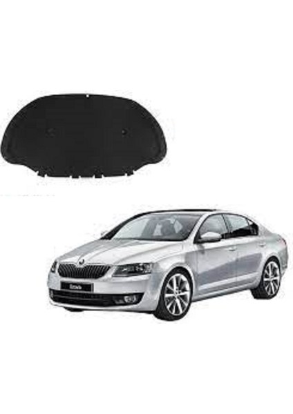 Skoda Octavia Motor Kaput Keçesi 2013-2017 Arası Klipsler Dahil
