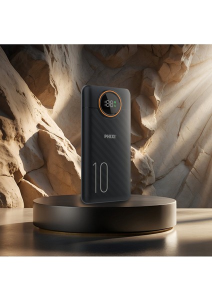 P12 10000MAH 22.5W Hızlı Şarj Cihazı - Fast Powerbank - Dijital Ekran - Taşınabilir Şarj Cihazı fırsatları