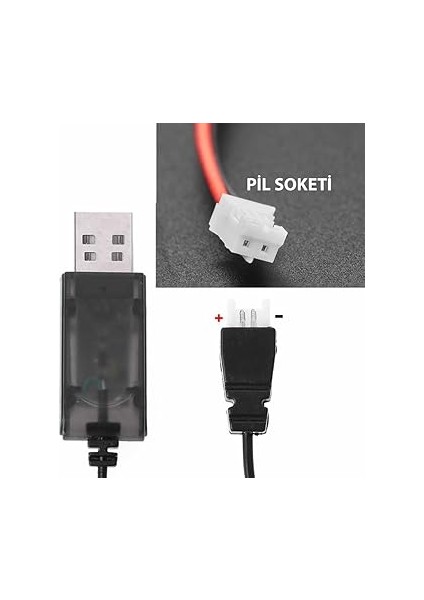 Lityum Pil USB Şarj Kablosu Xh2.54 Soket Lipo Batarya Rc Quadcopter Drone Helikopter Bot Uçak Araba Syma Hubsan X5C X5SC fırsatları