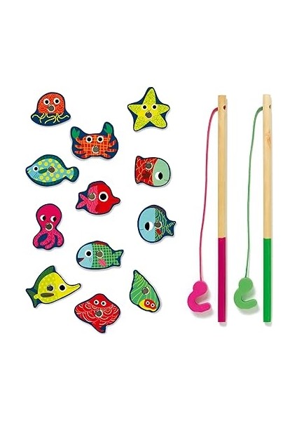 Fishing Colour - Mıknatıslı Yakalama Oyunu modelleri