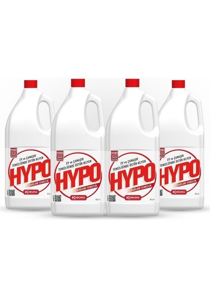 Hypo Çamaşır Suyu 4000 ml - 4`lü Paket fiyatları