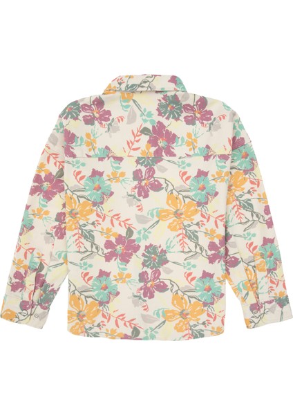 Kız Çocuk Gömlek Desenli 50314309-VR256 modelleri