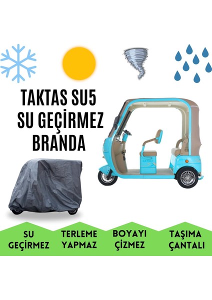 Taktas Su5 3 Tekerlekli Kabinli Motor Brandası