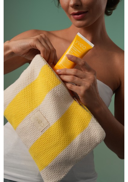 Örme Kozmetik ve Makyaj Çantası