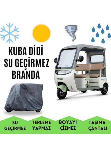 Kuba Didi 3 Tekerlekli Kabinli Motor Brandası