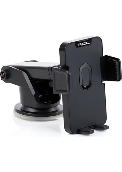 T-101 - 270° Ayarlanabilir Vantuzlu Araç Içi Telefon Tutucu