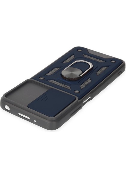 Zengezur Newface Xiaomi Redmi 10 2022 Kılıf Pars Lens Yüzüklü Silikon - Lacivert fırsatları