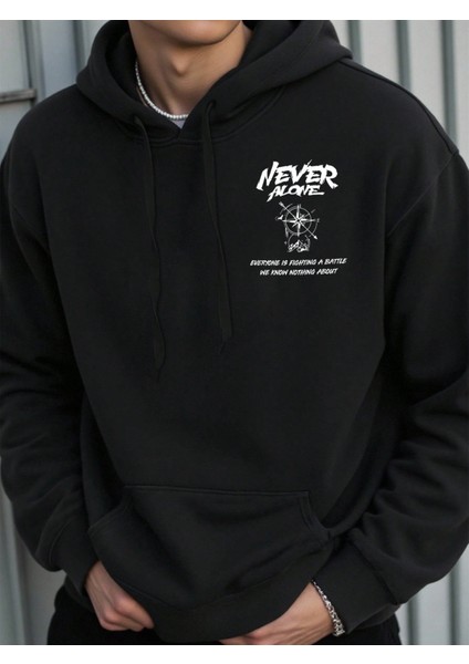 Erkek Baskılı Sweatshırt 3 Iplik Oversize fiyatları