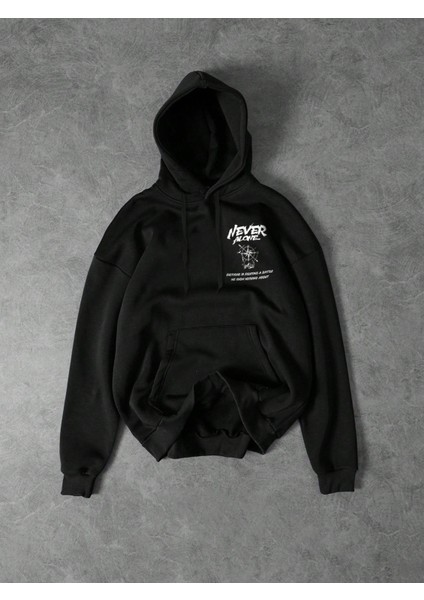 Erkek Baskılı Sweatshırt 3 Iplik Oversize modelleri