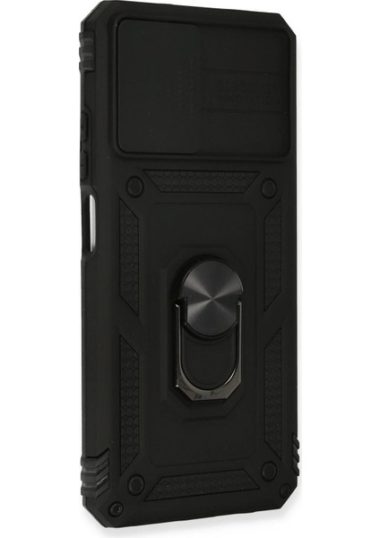 Zengezur Newface Xiaomi Redmi Note 10 Kılıf Pars Lens Yüzüklü Silikon - Siyah fiyatları