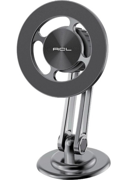 T-114 360 Derece Dönebilen Çinko Alaşımlı Mıknatıslı Araç Içi Telefon Tutucu