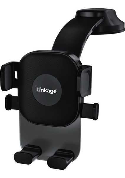 Lkh-41 Vantuzlu | 360° Döner Başlık | Tek Tuşla Sabitleme Araç Içi Telefon Tutucu