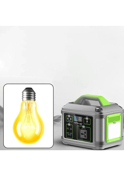 Allzey Konfulon CN05 Powerbank 600W 128.000 Mah Kamp Şarj 60W Pd - Siyah modelleri