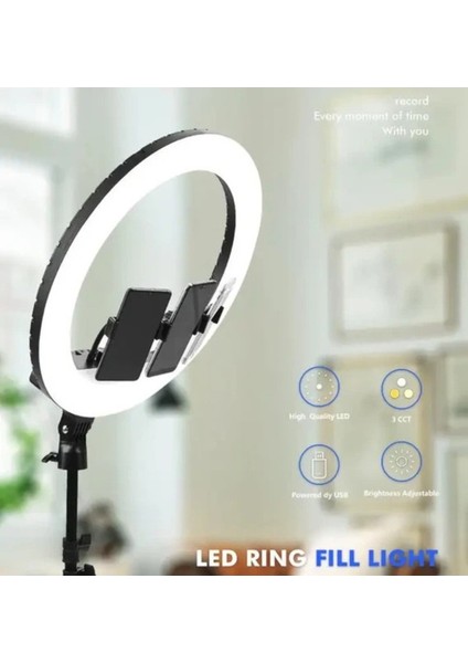 Bld-01 - 21 Inch 3 Adet Telefon Klipsli LED Işık