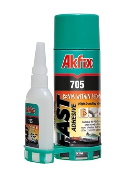 705 Mdf Kit Hızlı Yapıştırıcı 200 ml + 50 gr