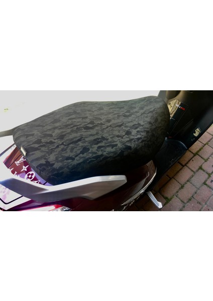 Akdeniz Sele Kaplama Activa 125 Yeşil Kamuflaj Lastikli Sele Kılıfı fırsatları