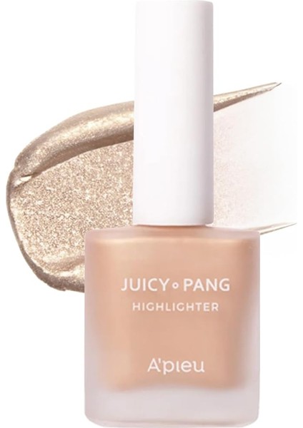 Cilt ile Bütünleşen Kalıcı Likit Aydınlatıcı Juicy-Pang Water Highlighter GD01