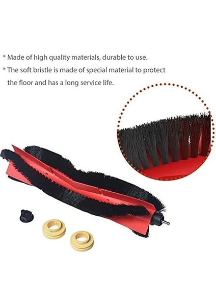 S5 S5 Max S6 S6 Pure 2'li Yedek Parça Seti Roborock ile Uyumlu S5 S5 Max S6 S6 Pure Hepa Filtre,fırça Seti-2 Adet fırsatları