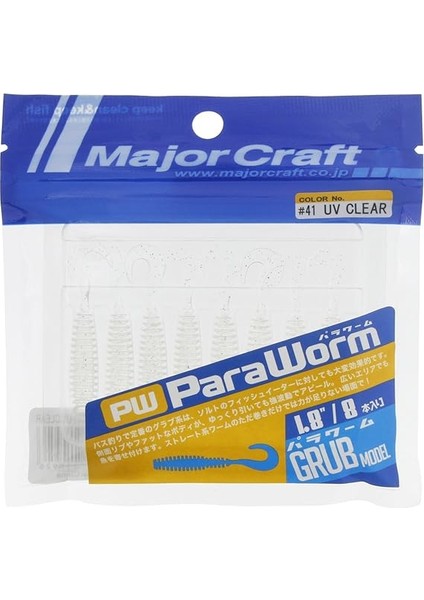 Craft Paraworm Pw-Grub 1.8" #041 Keimura Clear fiyatları