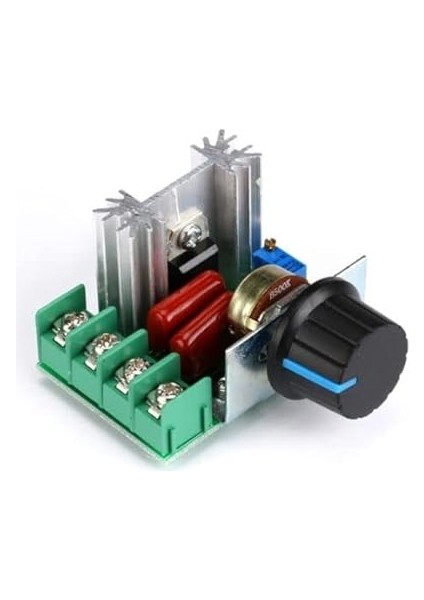 220V 2000W Scr Barındıran Hız Kontrolü Dimmer Motor Kontrolü