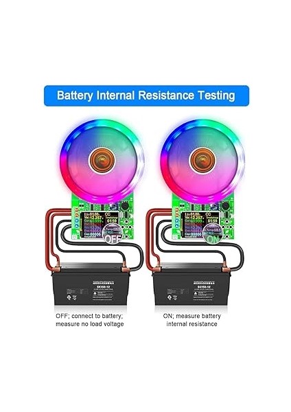 200V 30A Elektronik Yük Test Cihazı 4 Telli Dijital Renkli Ekran Bt Bağlantısı Kablosuz Veya Kablolu Kontrol Elektronik Ayar Sabit Yük Ölçer Pil Kapasitesi Test Cihazı Voltmetre Ampermetre fırsatları