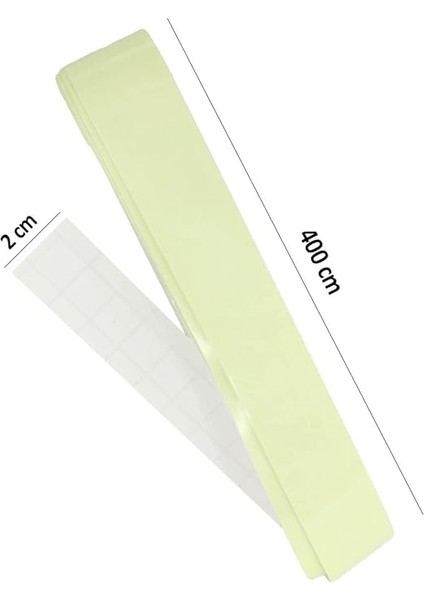 Karanlıkta Işık Veren Yansıyan 4 Metre Fosforlu Yeşil Şerit Bant modelleri