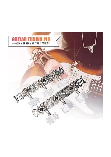 Gitar Telleri Için Akort Fırdöndü, Klasik Gitar Için Profesyonel Mekanikler, Akort Cihazı Için Yedek Parçalar, Kolay Kurulum, Müzik Aletleri Için Aksesuar modelleri