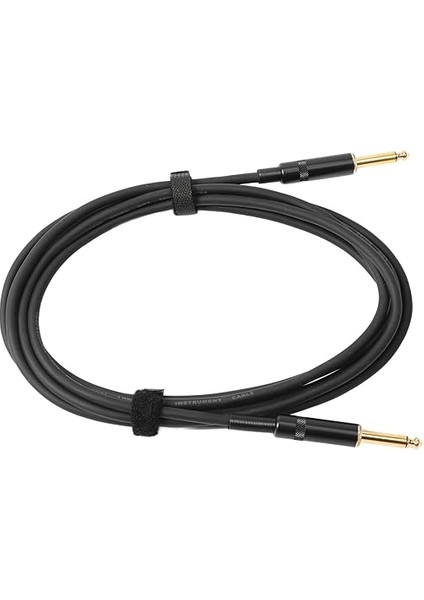 Gitar Bağlantı Kablosu, Gürültü Azaltma Gitar Ses Sessiz Kablo Elektro Gitar Için Bas Hoparlör Bağlantı Kablosu (Çift Düz Fiş) indirimleri