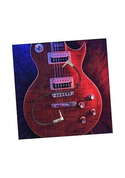 Gitar Ses Kablosu Gitar Teli Bas Amfi Kablosu Pvc Siyah Deri Black fırsatları