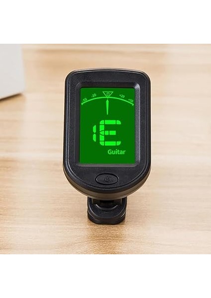 LCD Ekran, Dijital Klipsli Tonlu Tuner, 3 V Düğme Pil, Klipsli Tuner, Bas, Keman, Gitar/bas/keman/ukulele Için Akort Cihazı, Kromatik Akort Modları modelleri