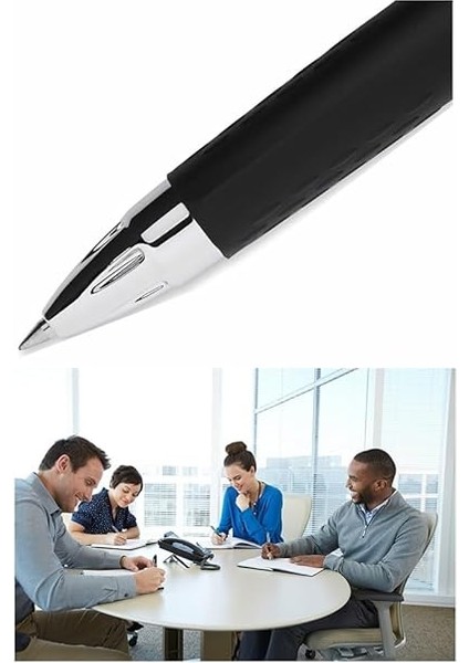 Siyah Kırmızı Pilot Kalem 3 Adet Uniball Signo Micro 207 0.5 mm Roller Uç Kalem UMN-207 Inci Uçlu Likit Mürekkepli modelleri