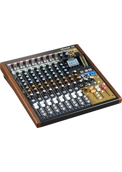 Model 12-10 Kanal Analog Mikser &amp; 12 Kanal Dijital Kayıt Özellikli