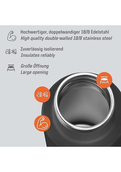 Sculptor Paslanmaz Çelik Izoleli Termos Siyah 0,75L fiyatları