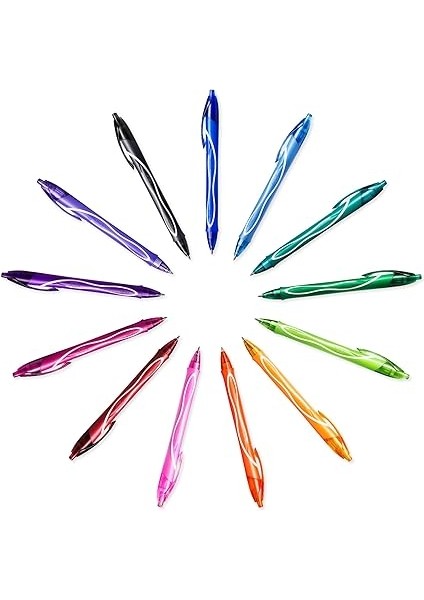 Gel-Ocity Quick Dry Hizli Kuruyan Jel Kalem 12'li Kutu Siyah, 0.7 mm Orta Kalınlıkta Uç, Hızlıca Kuruyan Jel Mürekkep indirimleri