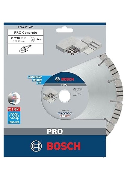 Elmas Kesme Diski, Beton Için En Iyisi, 2608602655 fiyatları