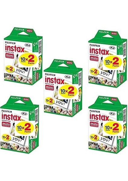 Instax Mini 7-8-9-25-70-90 Için 100'LÜ Film