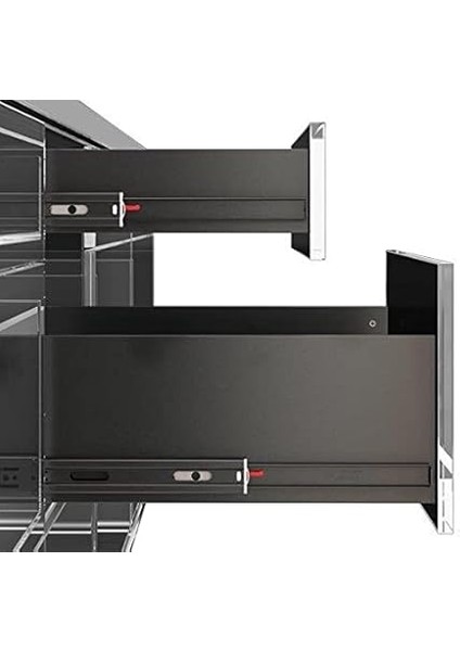 Galvanizli Teleskopik Çekmece Rayı 43X400 fırsatları