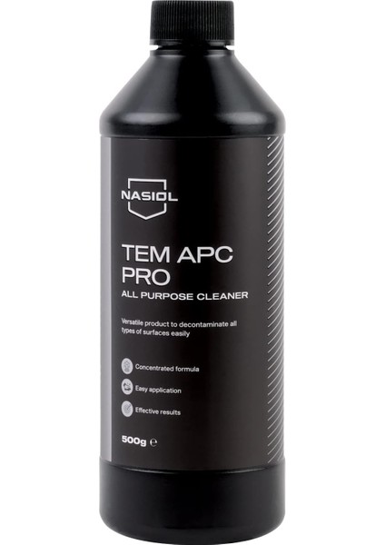 Tem Apc Pro Araç Içi Çok Amaçlı TEMIZLEYICI-500 Gr-Koltuk,tavan,plastik,döşeme,lastik Temizleme,detailing,süper Güçlü Leke Çıkarıcı,temizlik Spreyi